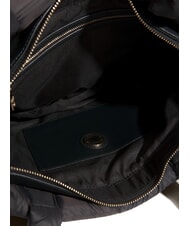 LOVE MOSCHINO AIR WAVE Puffy shopping bag Black - Women’s Bags - 4