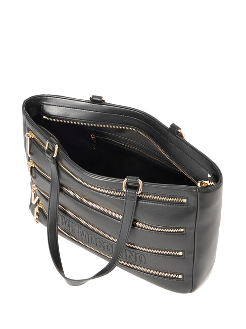 ZIPLINE Shoulder shopping bag Black - Women’s Bags