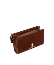 LOVE MOSCHINO SMART DAILY Shoulder bag with flap rust - Women’s Bags - 4