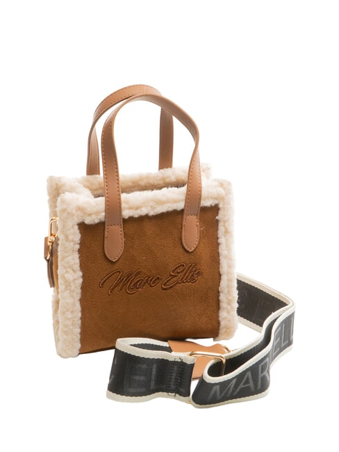 SHERPA Mini handbag with shoulder strap dark leather - Women&rsquo;s Bags