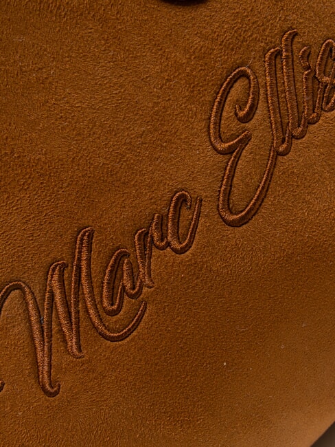 SHERPA Medium handbag with shoulder strap dark leather - Women&rsquo;s Bags