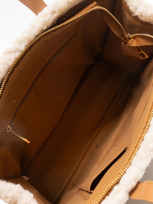 SHERPA Medium handbag with shoulder strap dark leather - Women&rsquo;s Bags