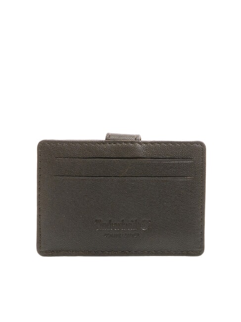 TB Leather card holder dark brown - Men’s Wallets