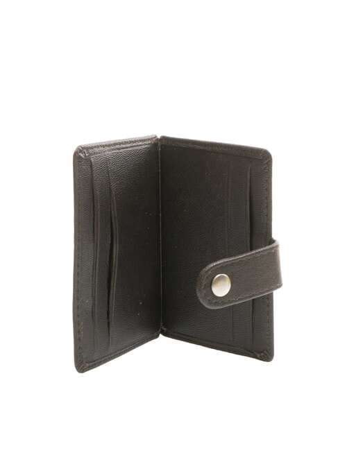 TB Leather card holder dark brown - Men’s Wallets
