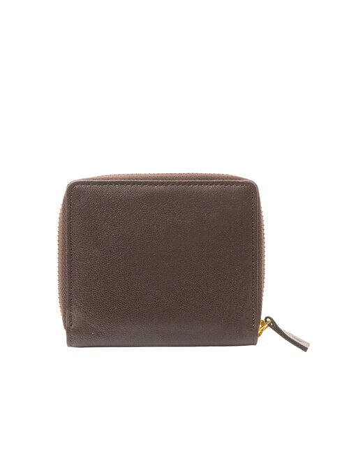 BASIC Small zip-around leather wallet port - Women’s Wallets