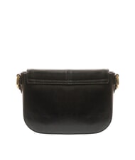 THE BRIDGE FAENTINA Large leather shoulder bag Black Gold - Women’s Bags - 4