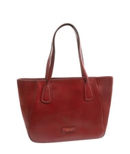 THE BRIDGE MADDALENA Shopping Bag in leather Chianti / Bordeaux / Gold - Women&rsquo;s Bags - 2