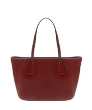 THE BRIDGE MADDALENA Shopping Bag in leather Chianti / Bordeaux / Gold - Women&rsquo;s Bags - 4