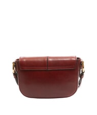 THE BRIDGE FAENTINA FAENTINA Mini post in leather Chianti / Bordeaux / Gold - Women&rsquo;s Bags - 4