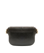 THE BRIDGE FAENTINA FAENTINA Mini post in leather Black Gold - Women’s Bags - 4