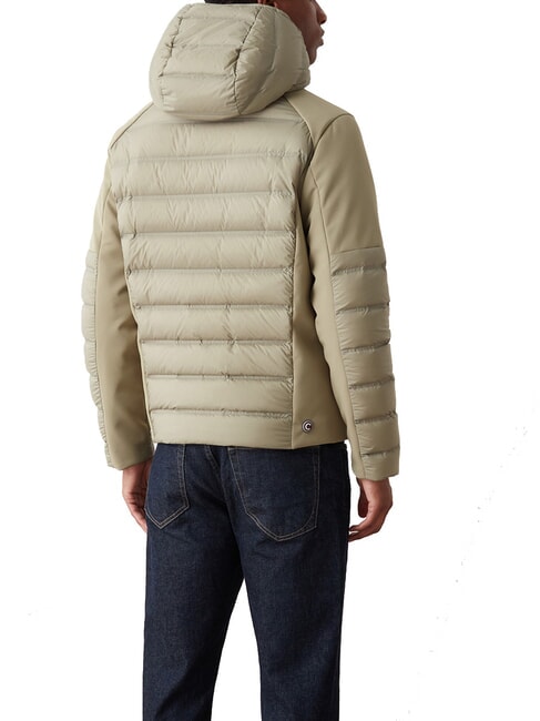NEW WARRIOR Down jacket with hood muddy - Men's down jackets
