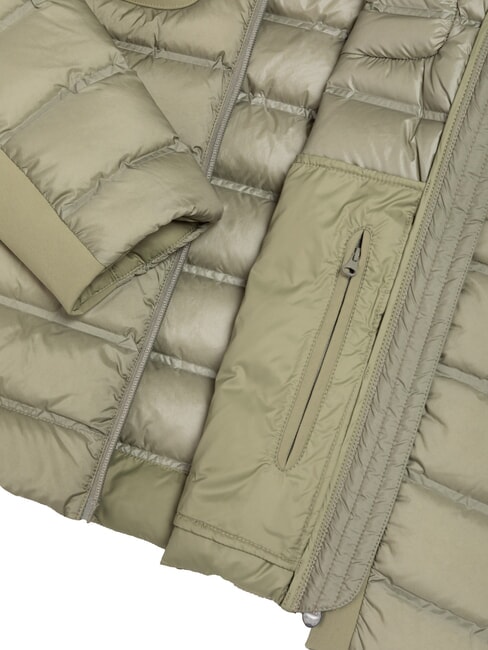 NEW WARRIOR Down jacket with hood muddy - Men's down jackets