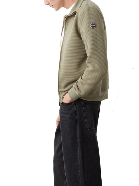MAINSTREAM Full zip sweatshirt muddy - Sweatshirts