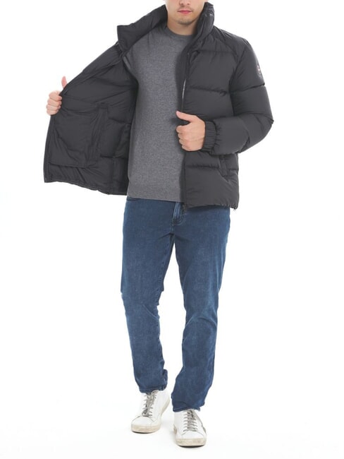 OUTCOME Padded down jacket black - Men's down jackets