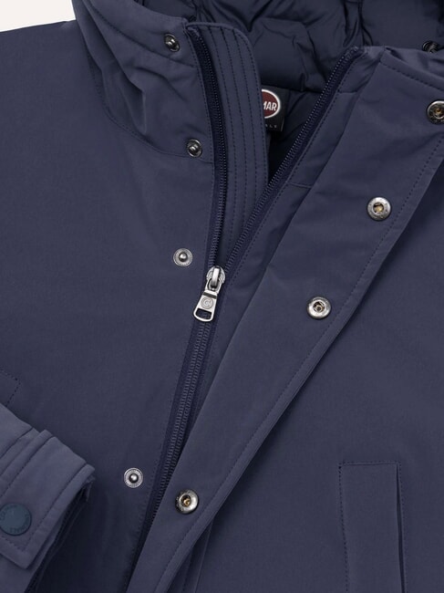 ENDURANCE Down jacket with hood navy blue - Men's down jackets