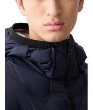 COLMAR DASHED Down jacket with hood navy blue ice - Men's down jackets - 3
