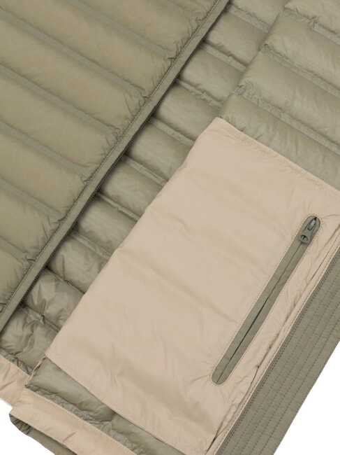 UNDERSCORE Sleeveless down jacket muddy-arizona - Sleeveless jackets for men