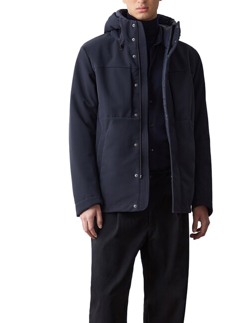 CITIZEN Waterproof jacket with hood navy blue - Men's Jackets