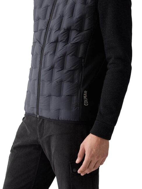 SCI ETERNITY Padded sleeveless jacket black - Sleeveless jackets for men