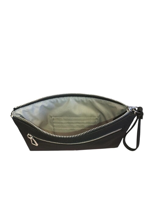 POUCHY Flat clutch bag with card pocket BLACK - Women’s Bags