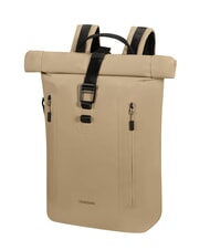SAMSONITE COATIFY BIZ Rolltop backpack for 15.6" laptop sand - Laptop backpacks - 2