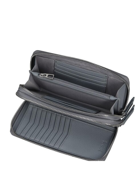 BRIGHTBEYOND Large double zip wallet smokegrey - Women’s Wallets