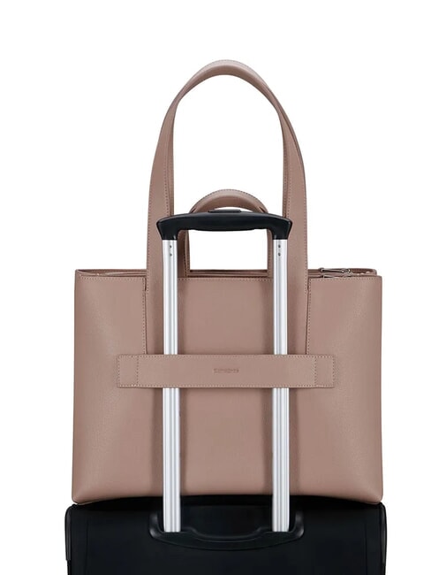 BRIGHTBEYOND  Laptop bag with shoulder strap BEIGE - Work Briefcases