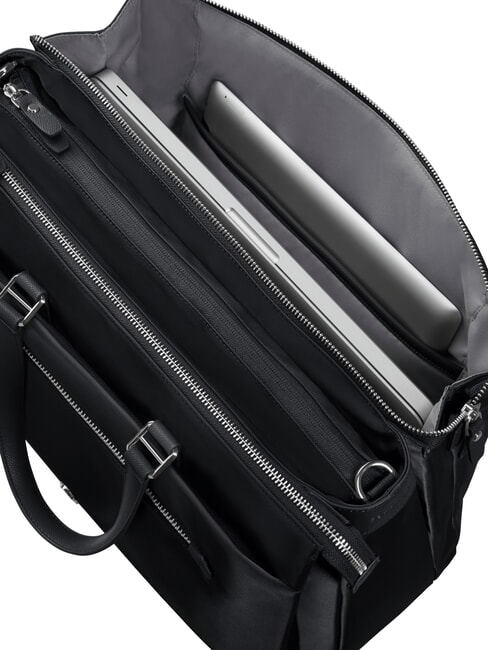 KARISSA EVO  Handbag, with shoulder strap, 14.1" PC holder BLACK - Work Briefcases