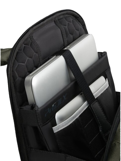 PRO-DLX 6  14" Laptop Backpack green - Laptop backpacks