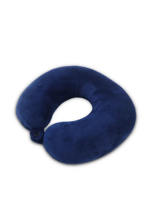 GLOBAL TA Memory foam travel pillow midnightblue - Travel Accessories