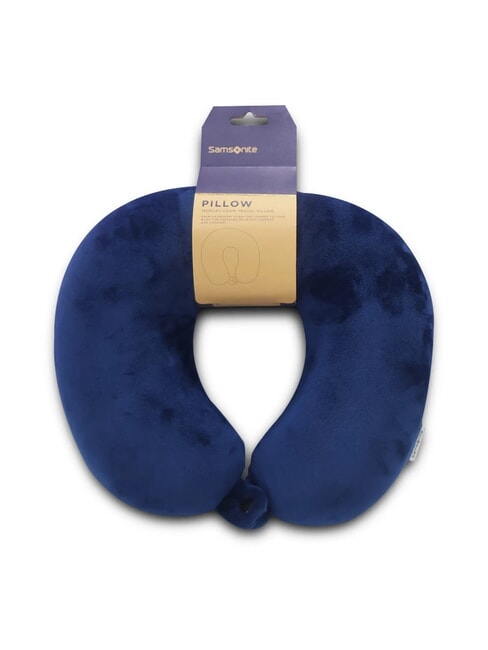 GLOBAL TA Memory foam travel pillow midnightblue - Travel Accessories