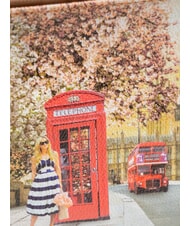 YNOT YESBAG SPECIAL Medium clutch bag with cuff English rose - Women&rsquo;s Bags - 3