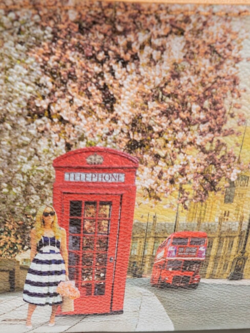 YESBAG Shoulder bag English rose - Women’s Bags