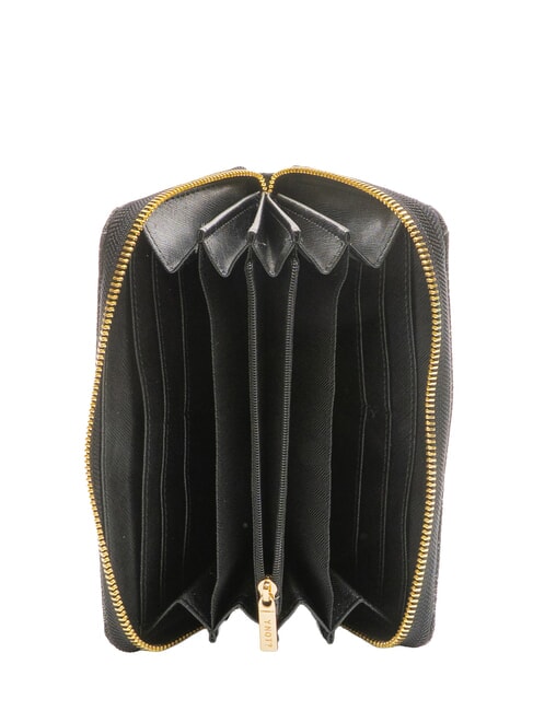 ROMANCE Zip-around wallet BLACK - Women&rsquo;s Wallets