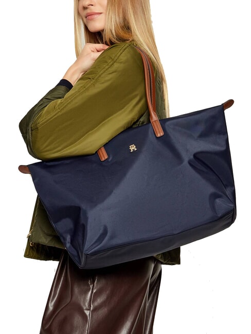 POPETTE Maxi shoulder bag space blue / black - Women&rsquo;s Bags