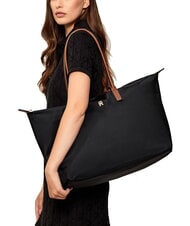 TOMMY HILFIGER POPETTE Maxi shoulder bag black - Women’s Bags - 5