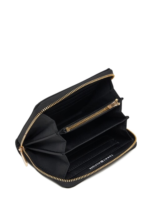 TH ICON Medium Zip Around Wallet black - Women’s Wallets