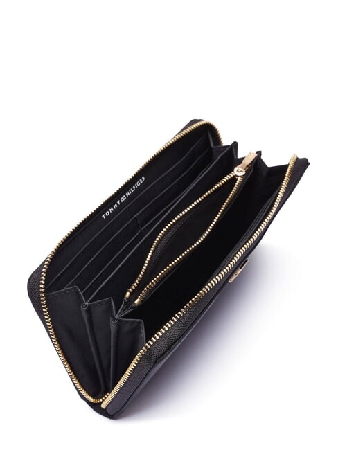 TH ICON Zip-around wallet black - Women’s Wallets