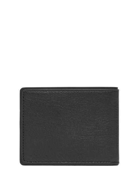 TH CORP Compact leather wallet black - Men’s Wallets