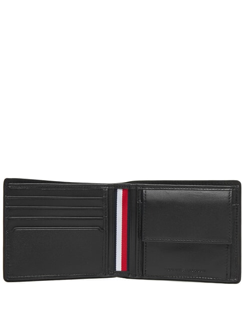 TH CORP Small leather wallet black - Men’s Wallets