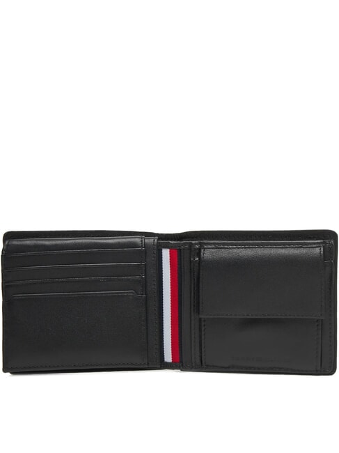 TH CORP Leather wallet black - Men’s Wallets