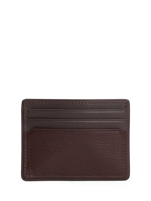 TH CORP Leather card holder coffee beans - Men’s Wallets