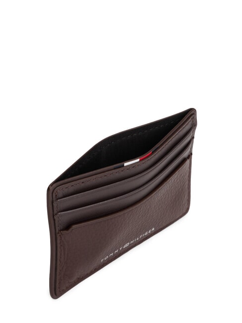 TH CORP Leather card holder coffee beans - Men’s Wallets