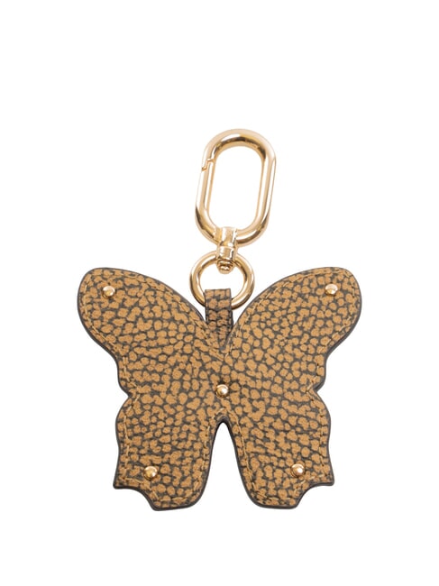 FARFALLA Keychain natural op / coral red - Key holders