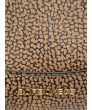 BORBONESE FRAME  Shoulder bag, with shoulder strap natural op / black - Women’s Bags - 4