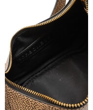 BORBONESE FRAME  Shoulder bag, with shoulder strap natural op / black - Women’s Bags - 5