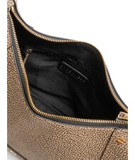 BORBONESE FRAME  Shoulder bag natural op / black - Women’s Bags - 5