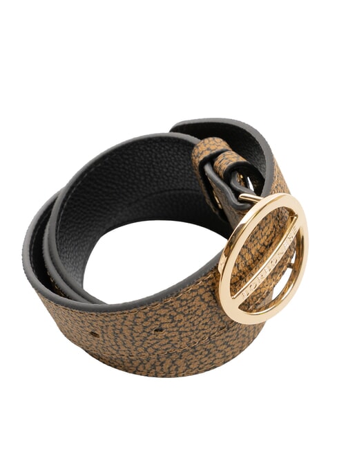 GRAFFITI Reversible belt natural op / black - Belts