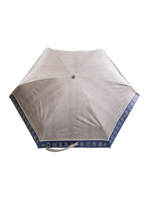 SUPER MINI Folding umbrella klein blue/natural op - Umbrellas