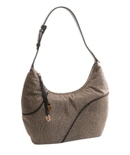 BORBONESE TENNIS  Hobo shoulder bag OP / NATURAL / BLACK - Women’s Bags - 2